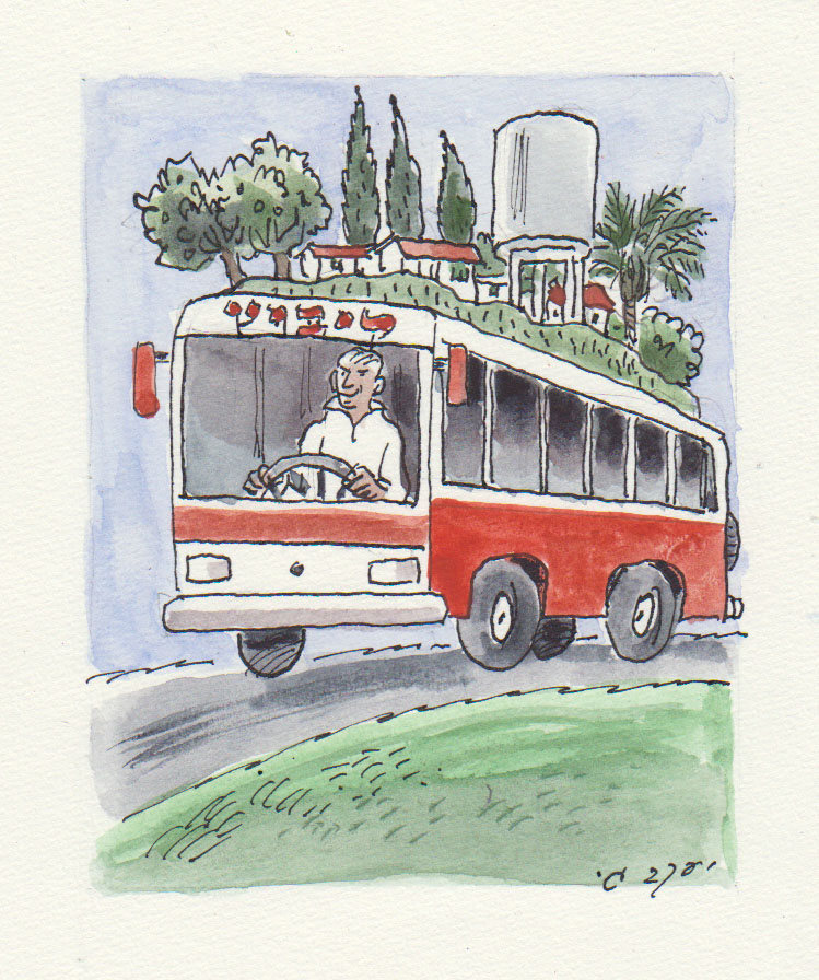 האוטובוס / יגאל פרנקל, רשפים