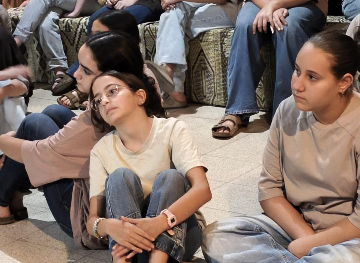 מתוך המופע של מקהלת "נונה" בערב (צילום: התנועה הקיבוצית)