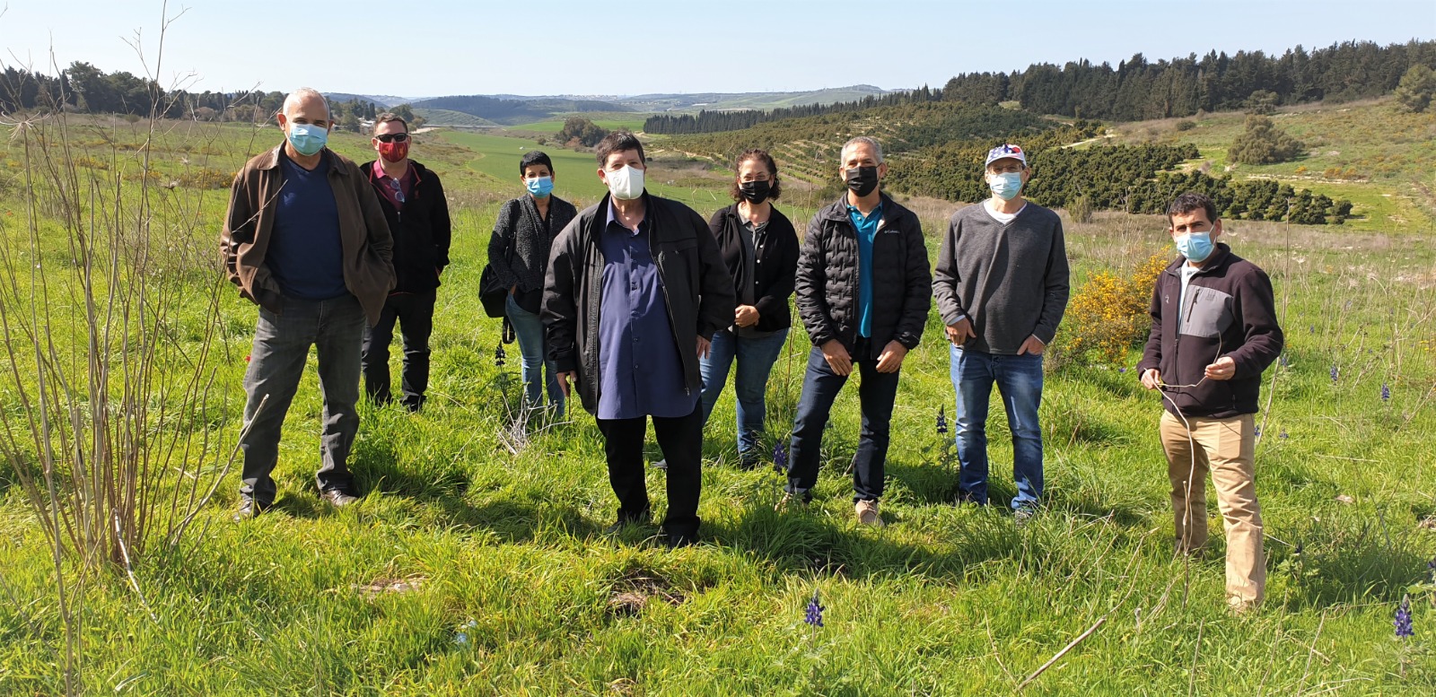 מטה התנועה הקיבוצית בכניסה לרמות מנשה