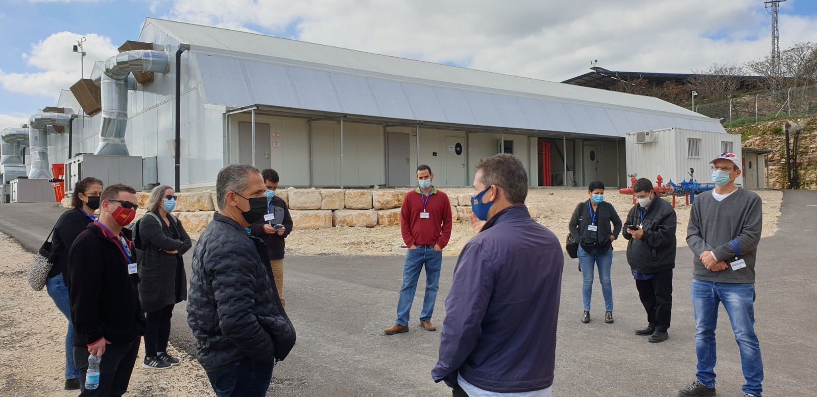 מטה התנועה באתר חברת "תרפין"