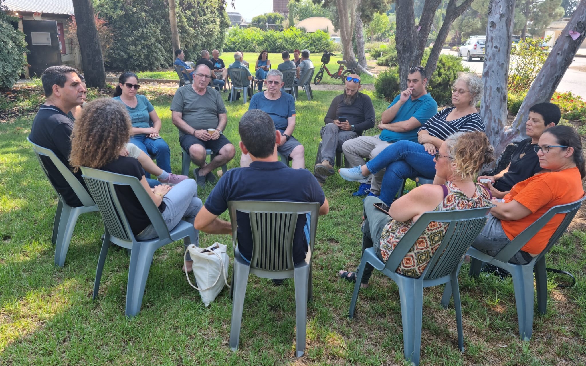 מעגלי שיח במפגש "מטה מול מטה" ברמת דוד